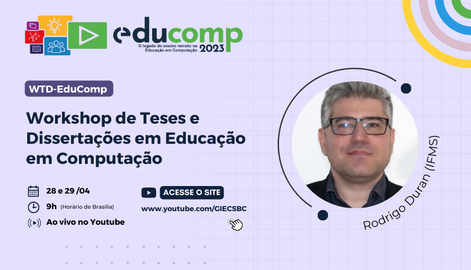 II Workshop de Teses e Dissertações em Educação em Computação